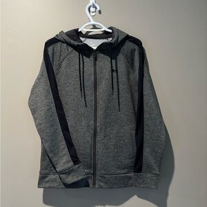 Under Armour Black and Gray Athletic Jacket